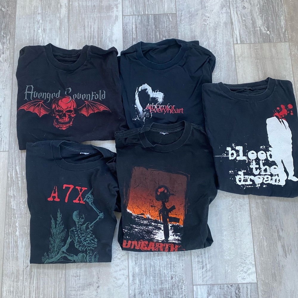 Vintage Emo band tees